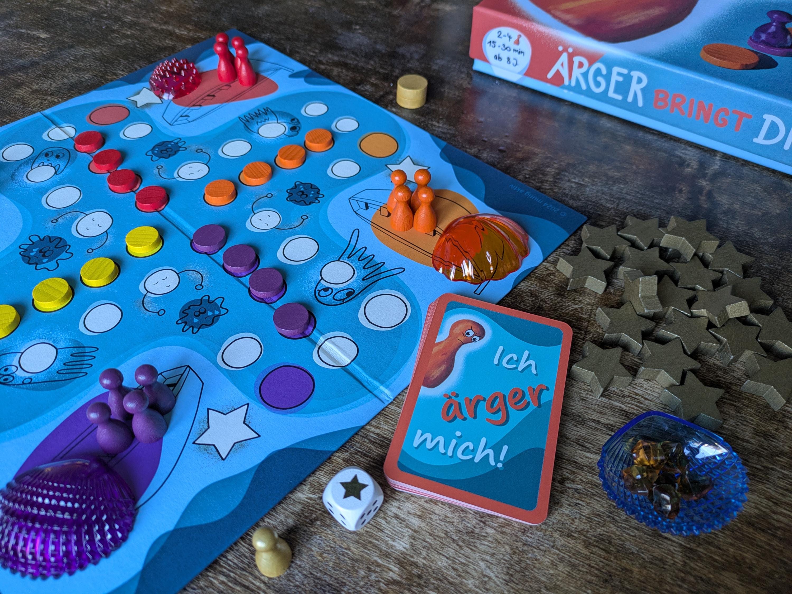 Ärger (bringt) Dich Weiter! Therapeutisches Brettspiel, Das Auch Mit  Freunden Und Familie Spaß Macht! Umgang Mit Ärger, Traurigkeit, Angst - Etsy, image size:2999x2252