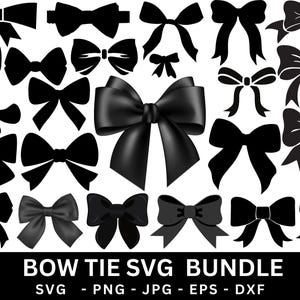 Bow Tie SVG,SVG Files for Silhouette Cameo or Cricut,Bow cut files,Bow Digital File,Bow Vector,Bow png,Cricut,Clip Art.