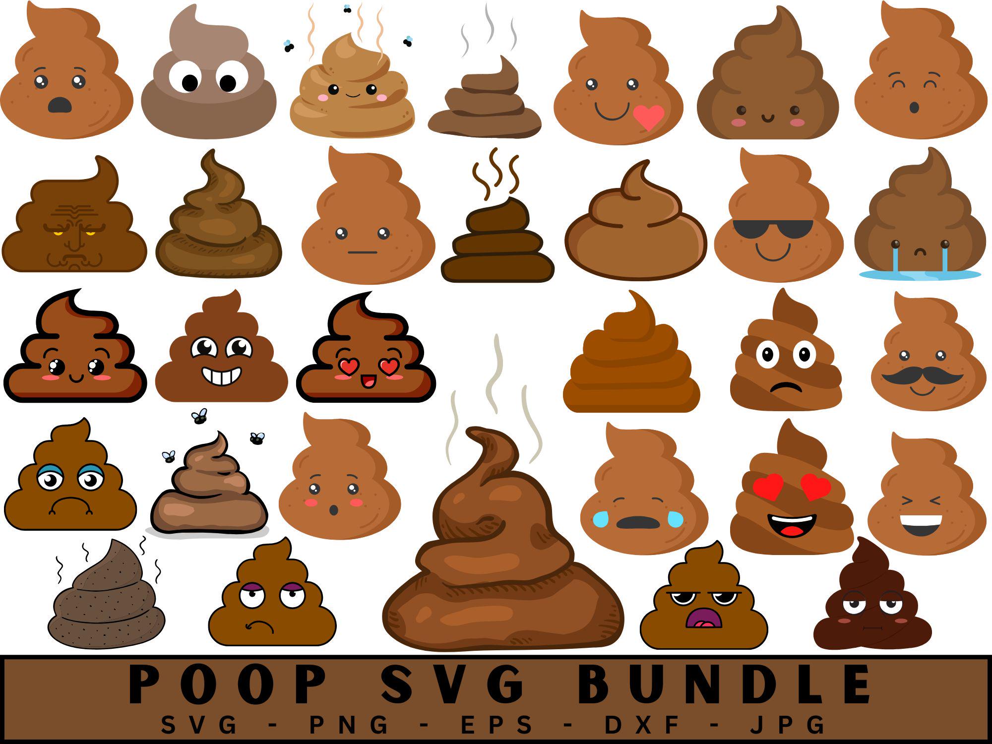 Poop Emoji Svg,emoji Svg,funny Poop Svg,cute Poop Svg,poop Emoji Printable,poop Png,poop Clipart ...