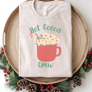 SVG de Hot Cocoa Crew: Diseño navideño (descarga instantánea)