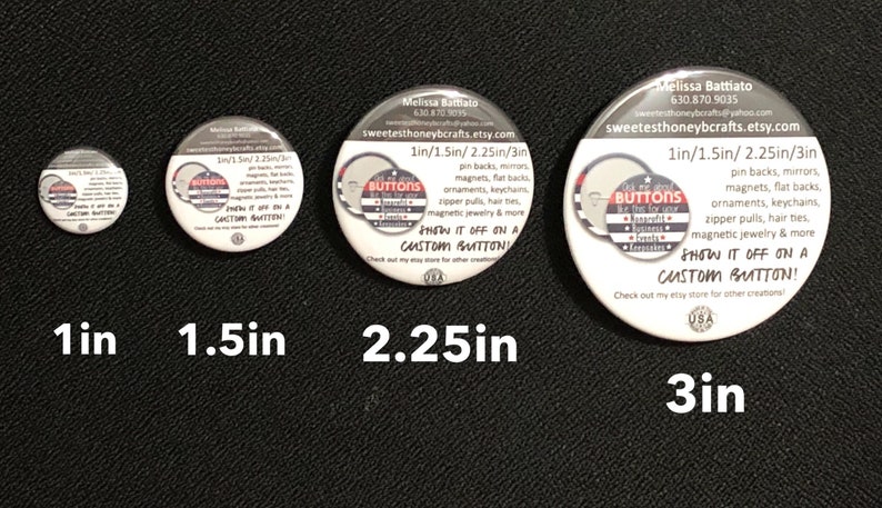3in Button Custom 3