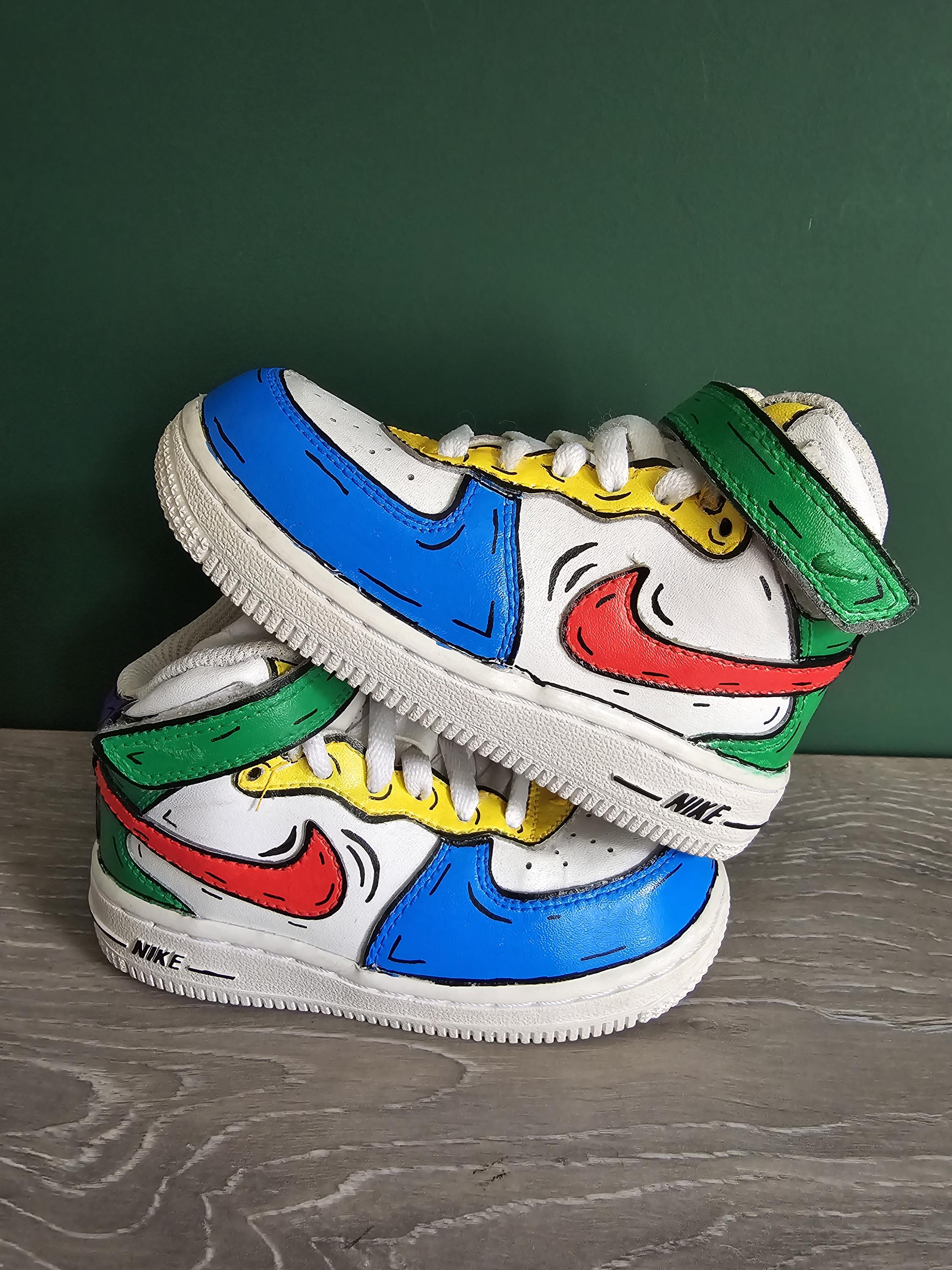 nike air force 1 3d junior