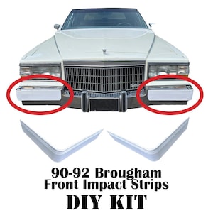 1990-1992 Cadillac Brougham Front Impact Strips DIY Kit: Plastic Welding Assembly