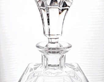 Decantador de whisky de cristal deslumbrante