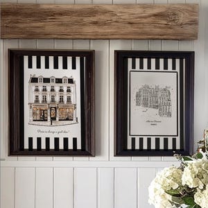 Aix en Provence Line Drawing Cote d Azur Art Minimalist French Wall Art Ink Aix Street Illustration France Travel Poster Provence Painting