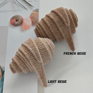 Handgebreide Sophie-sjaal van 100% merinowol 120 cm | Kleine gebreide sjaal | Halsdoek | Gepersonaliseerde cadeau Oatmeal Light Beige