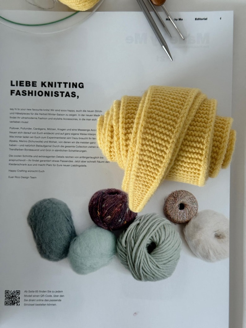 Handgebreide Sophie-sjaal van 100% merinowol 120 cm | Kleine gebreide sjaal | Halsdoek | Gepersonaliseerde cadeau afbeelding 11