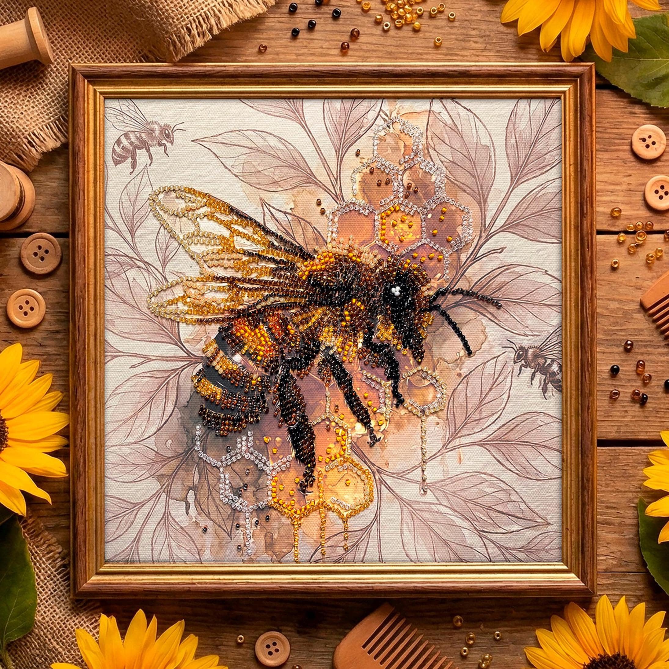 Honey Bee Diamond Painting - Etsy
