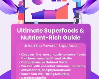 Guida completa ai supercibi e ai nutrienti più ricchi Elenco completo e professionale