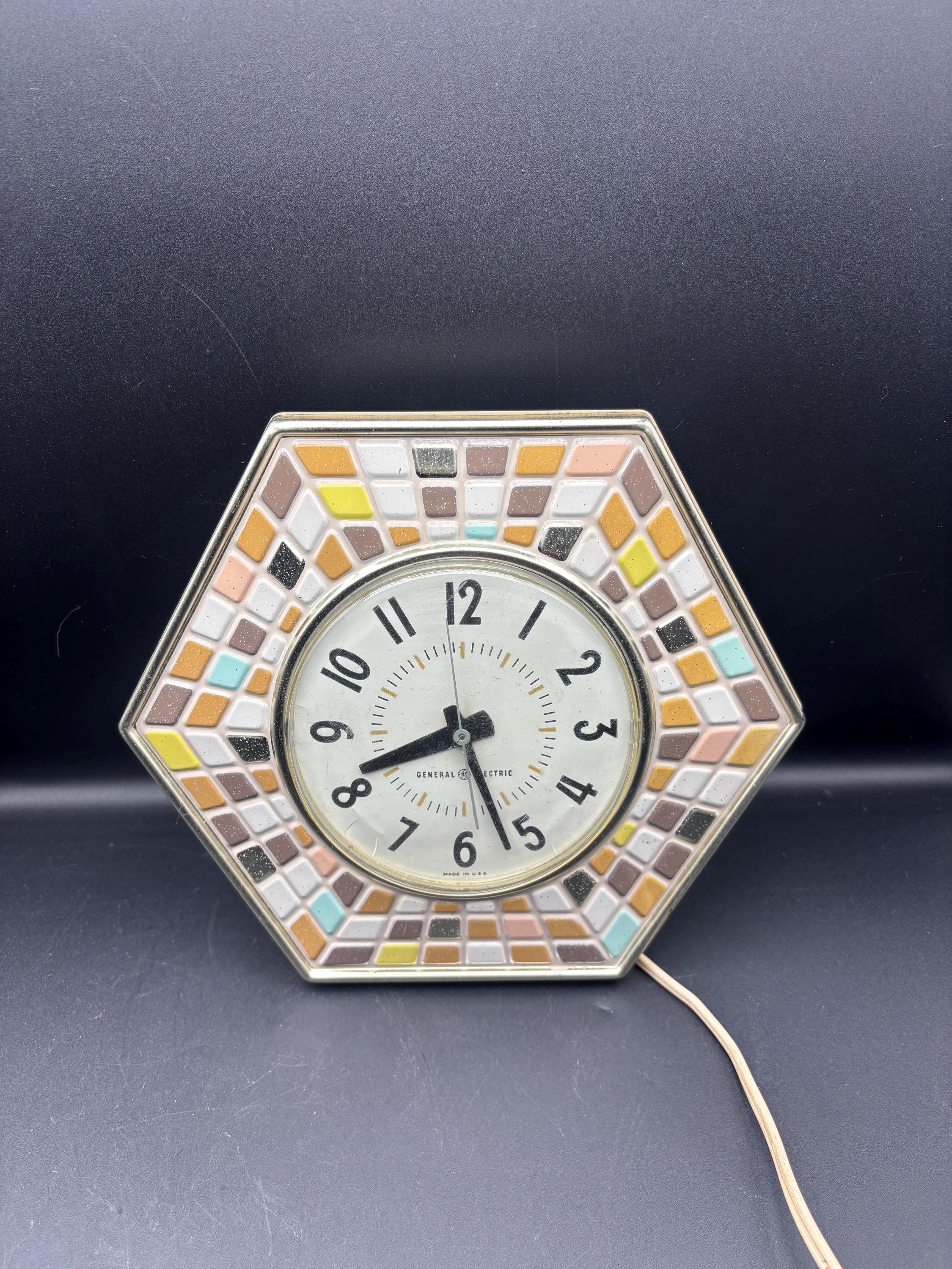 General Electric Kitchen Clock - Etsy