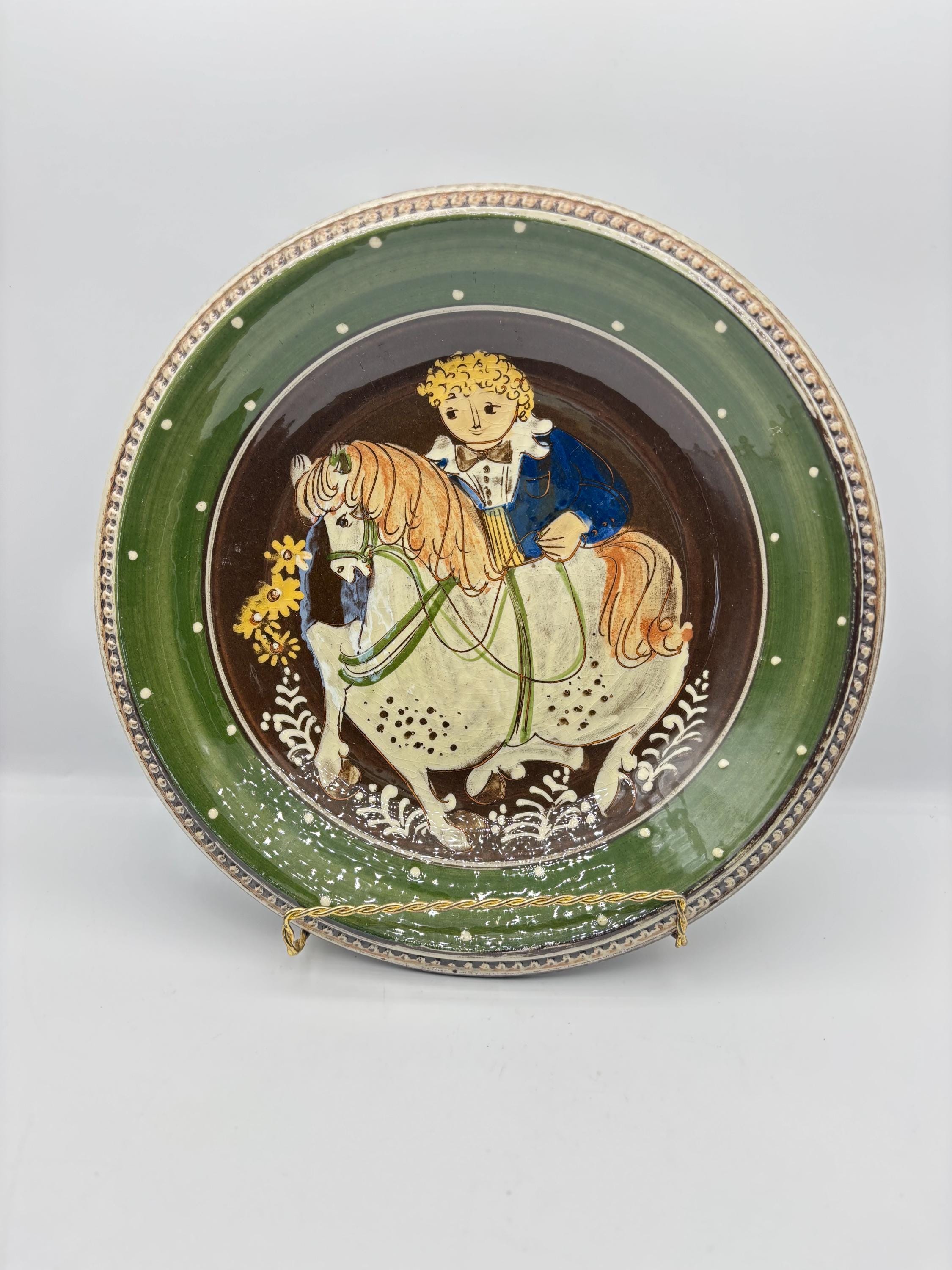 Swiss ceramic plate - Etsy 日本