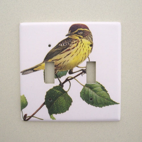 Chickadee Bird Light Switch Cover Switchplate Etsy