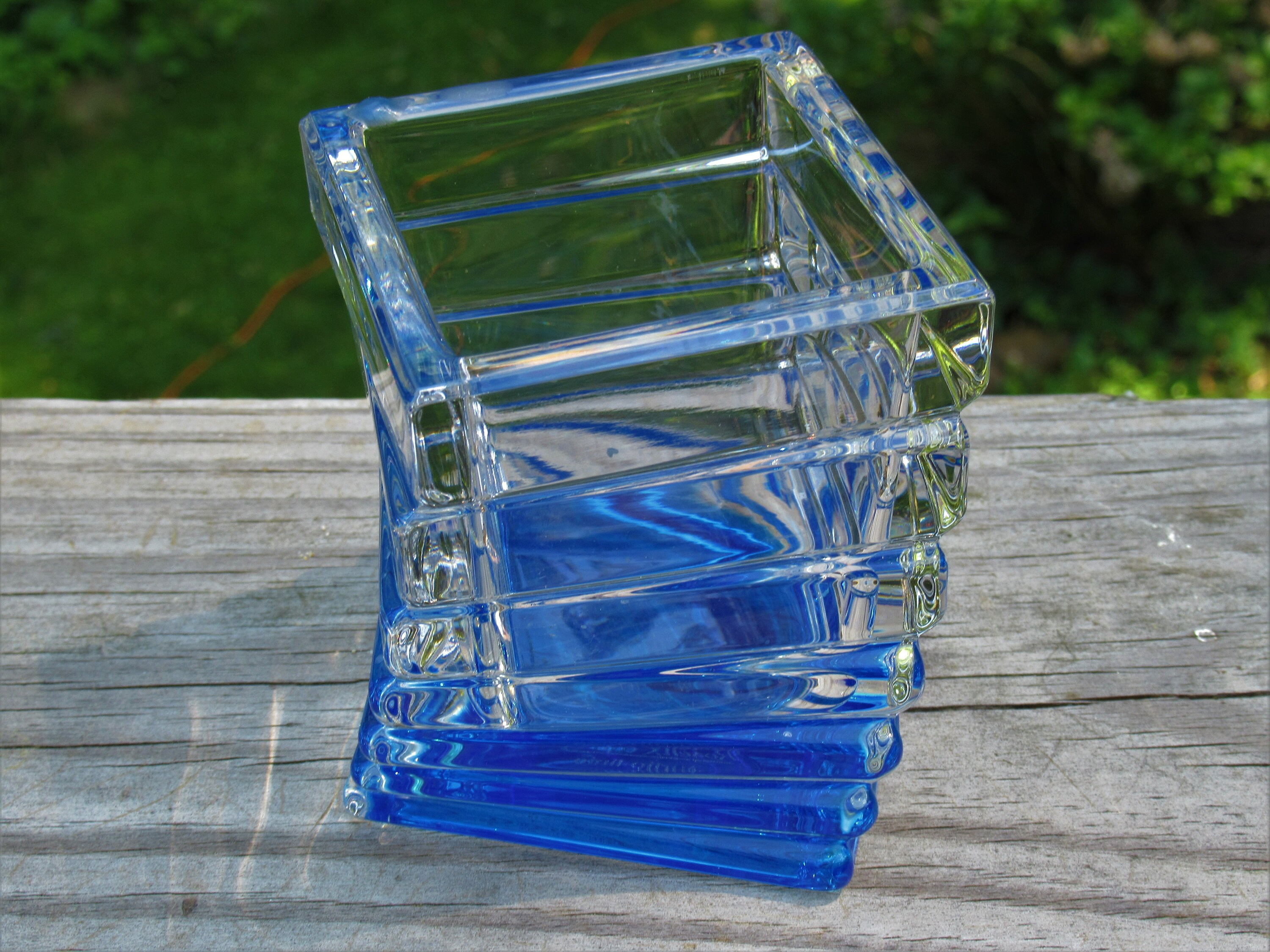Rosenthal Studio Line Germany Crystal Turnus Twisted Glass  display picture 1