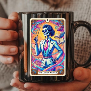 Lehrer Tarot Karte,Der Unterricht Weber,Lehrer Geschenk,Tarot Karte Liebhaber,Lehrer Geschenk,Teacher Geschenk,Teacher Gift,Ta rots,Ta rots