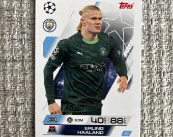 アーリング・ハーランド「100 クラブ」Topps Match Attax Soccer 2024