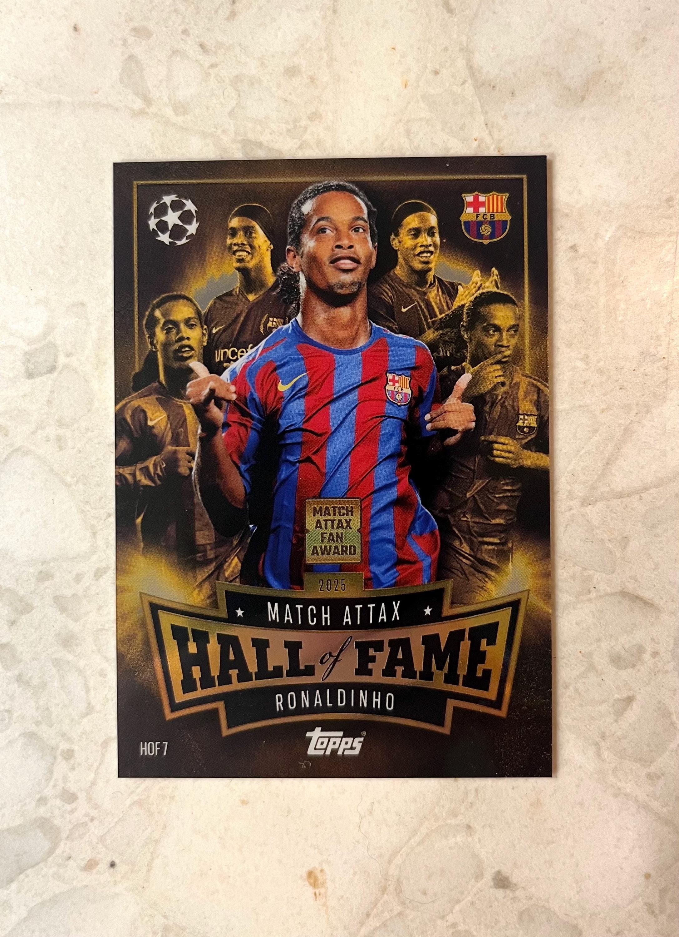 イナダンテレフォン プロモーションカード Ronaldinho 