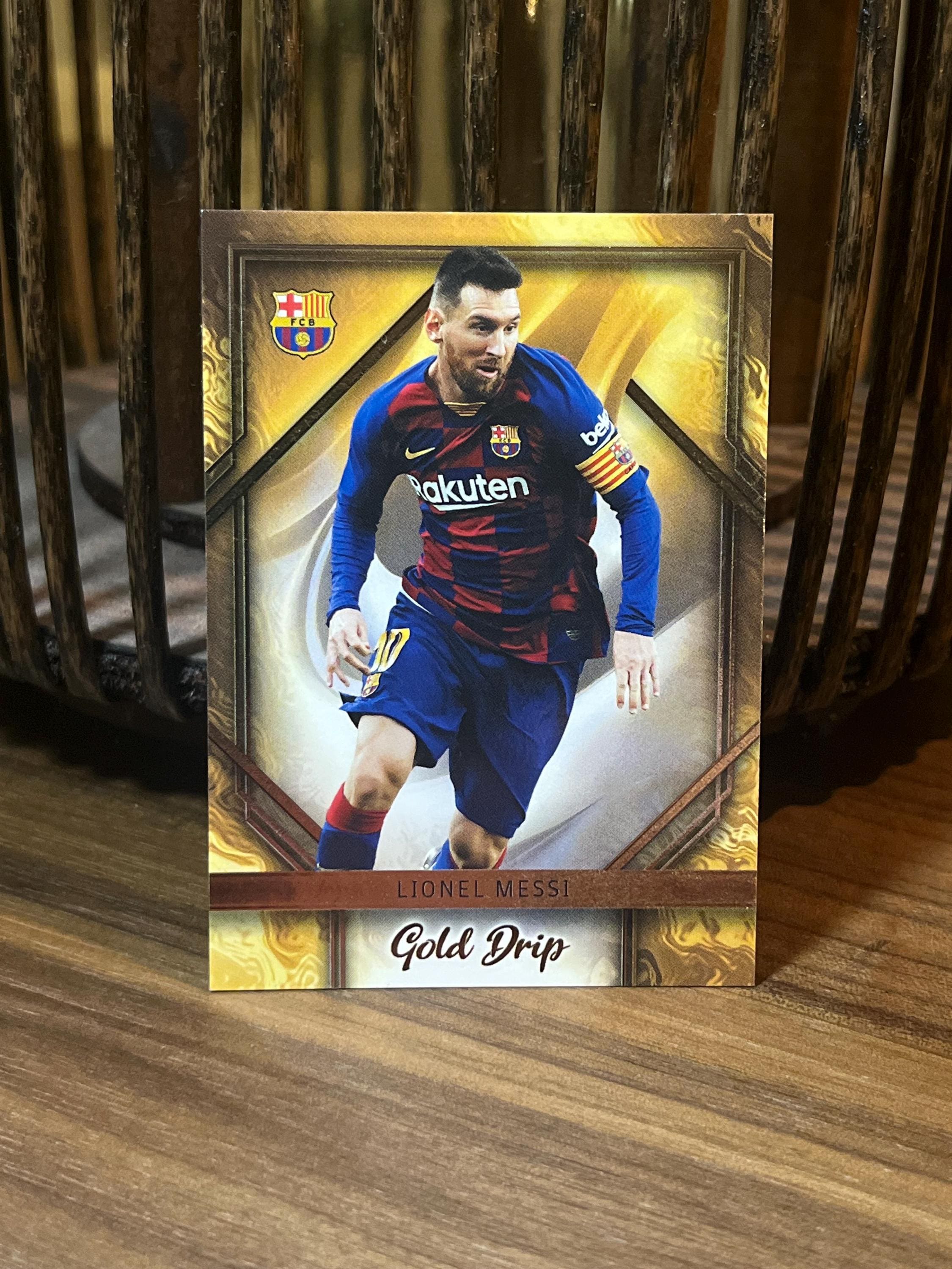 Topps soccer メッシ Messi 限定 Gold カード Lionel Messi GD-4 