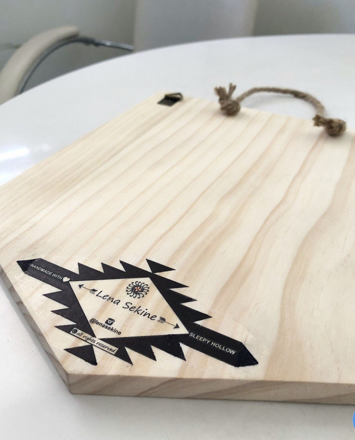 CA142 pared de madera original colgante | Etsy