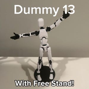 Dummy 13 Articulated Action Figure with Free Base