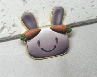 Death Stranding Rabbit Badge of metal . Holiday gift .  brooch . On the Beach
