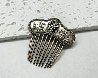 Bloodborne Doll Hair Ornament | Antique Victorian Hair Clip, Game Cosplay Accessory, Gothic Hair Jewelry
