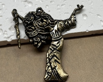 Aged One'S Exultation Metal necklace - Elden Ring. Holiday gift