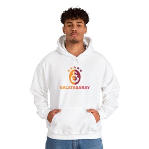 Galatasaray Fan Hoodie | Soccer Club Crest, Turkish Football, Fan Gift, Unisex image 8