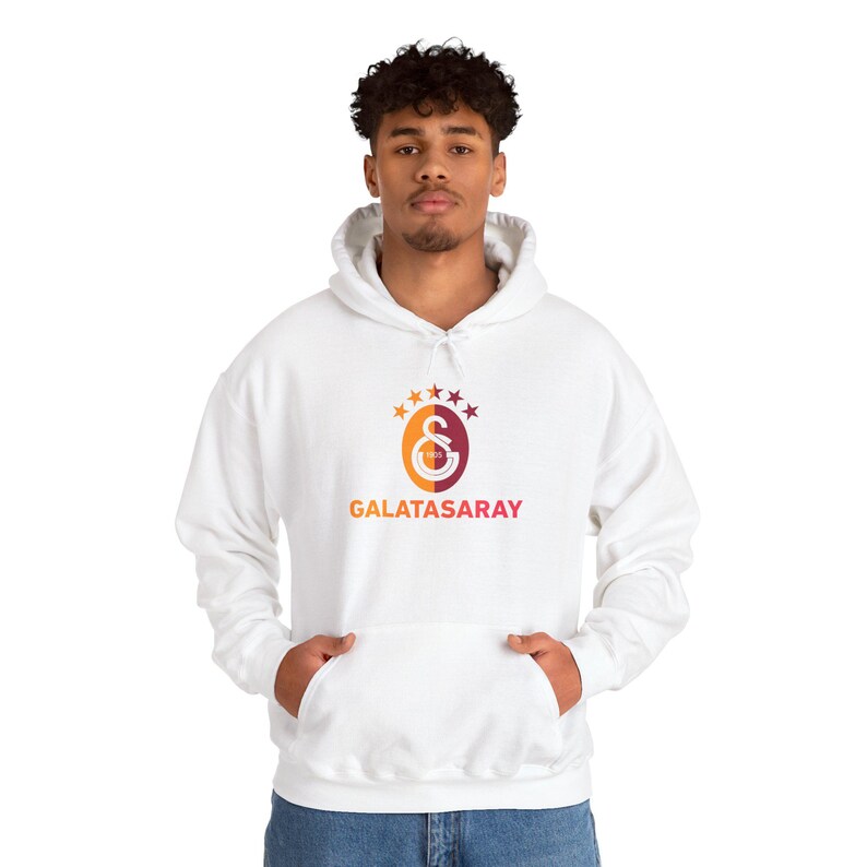 Galatasaray Fan Hoodie | Soccer Club Crest, Turkish Football, Fan Gift, Unisex image 8