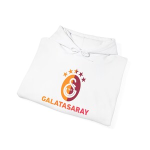 Galatasaray Fan Hoodie | Soccer Club Crest, Turkish Football, Fan Gift, Unisex image 5