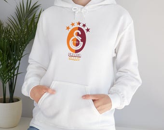 Galatasaray Soccer Club Crest Hoodie | Turkish Football Fan Apparel