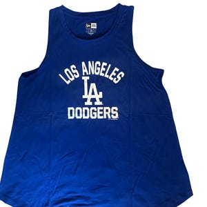 New Era Los Angeles Dodgers LA MLB Womens Tank Top Size Medium