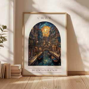 Isla de los Sueños Impresión Digital Descarga Caraval Impresión Libro Impresión Arte Mural Bookish Booktok Scarlett Donatella Dragna Stephanie Garber