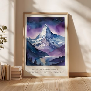 Velaris Print Digital Download Acotar Print Night Court Print City of Starlight Book Print Bookish Wall Art Watercolour Print Booktok SJM