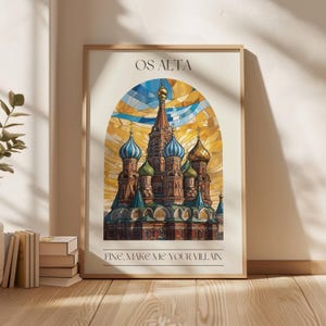 Shadow and Bone Os Alta Digital Print Grishaverse Darkling Alina Starkov Book Print Ravka Poster Bookish Wall Art Booktok Leigh Bardugo