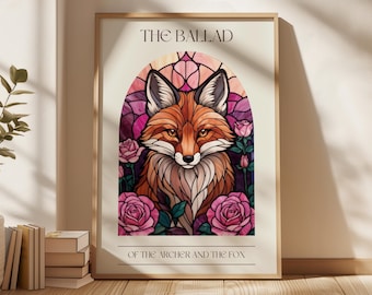 Evangeline Fox Art Print | Once Upon a Broken Heart, Bookish Wall Decor (Digital Download)
