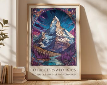 Acotar Velaris Art Print | City of Starlight (Digital Download)