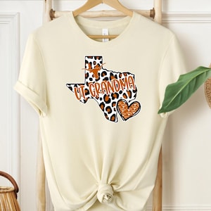 T-shirt Vintage Années 80 Texas Tech University - Gris, Taille L - Femme, 100% Coton, état Correct