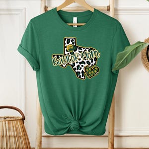 Baylor mom , Team spirit, bears mom team spirit, Sic Em bears shirt
