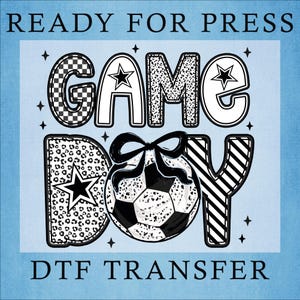 Game Day Dtf, Soccer Dtf, Game Day Soccer Ready To Press, Soccer Team Gift Dtf Transfer, Game Day Vibes Heat Press, Soccer Coquette Dtf