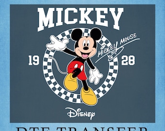 Mickey Mouse 1928 Dtf, Disney Family Vacation Gift Ready To Press