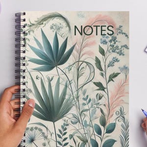 Carnet de notes interligne simple - 5,5 x 8,5 pouces (cahier format A5)