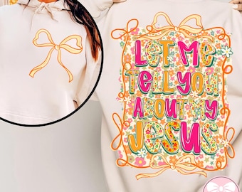 PNG religioso cristiano, PNG Déjame contarte sobre mi Jesús, PNG preppy, PNG coqueta, PNG moderno, PNG femenino, PNG de fe, PNG millennial