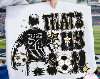 Benutzerdefinierte Kokette, das ist mein Sohn Fußball Mutter Png, Fußball Mama PNG, Fußballspiel Tag PNG, Touchdown Saison PNG, Fußballsaison Digitaler Download