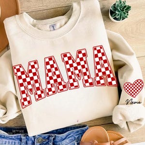 Mama Valentine Png, Valentine Heart Png, Custom Valentine Png, Mama Valentines Png, Valentine&#39;s Day Png, Retro Valentine Png