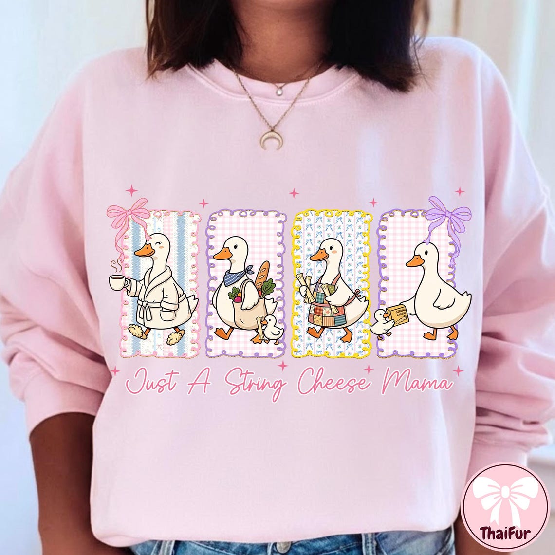 Just A String Cheese Mama Era PNG, Funny Silly Goose Mom Shirt Design ...