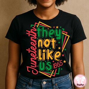They Not Like Us Png, 1865 Afro America Png, Juneteenth Map Sublimation, Juneteenth Black History Month, Juneteenth Freedom Shirt Design
