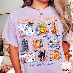 Funny Fall PNG, Summerween Ghost Shirt Design, Trendy Halloween Lover Graphic, Spooky Season Png, Digital Download image 5