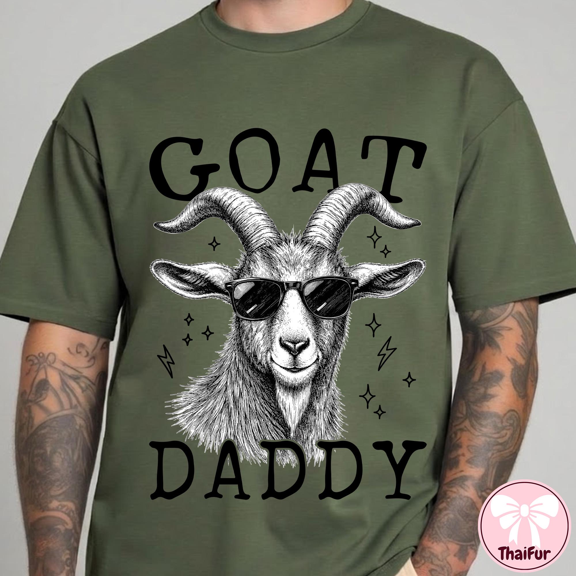 Goat Daddy PNG, Funny Goat Dad PNG, Best Dad Ever Camo Design, Father’s ...