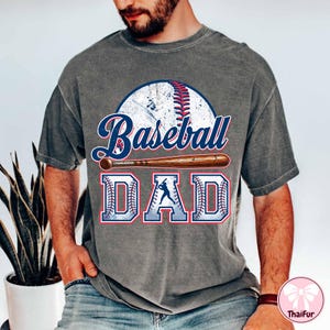 Retro Baseball Dad Png, Dad Shirt Design, Gift For Dad, Game Day Shirt, Sport Dad Png, Father&#39;s Day Png, Dad Life Png, Baseball Png