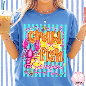 Preppy Brushstroke Tis The Season PNG, Crawfish Boil Clipart, Crawfish Season PNG, Coquette Shirt Sublimation, Hand Draw PNG